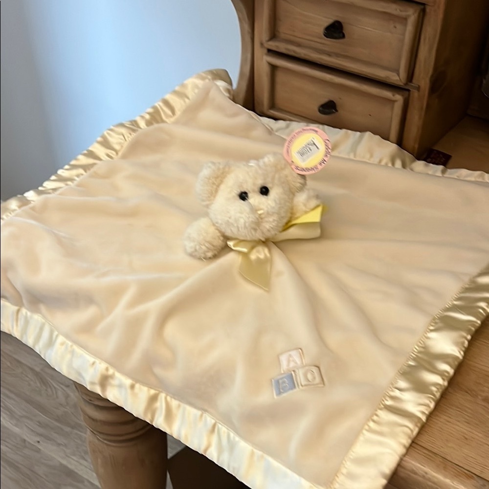 Bearington Collection “Bear Hugs” Lovey Security Blanket Cuddle Me Sleepers NWT